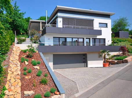 neubau modernes einfamilienhaus